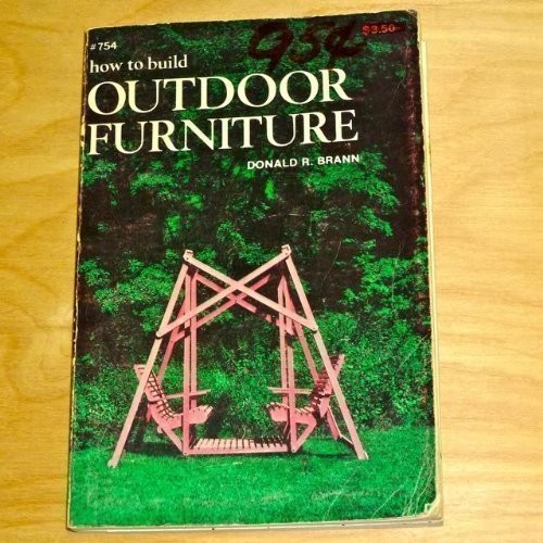 How to build outdoor furniture