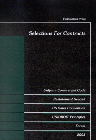 Selections for Contracts
