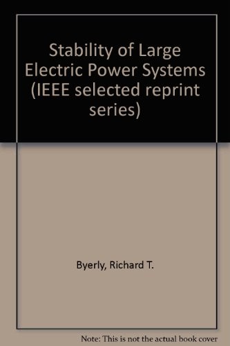Stability of large electric power systems