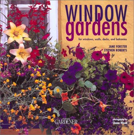 Window gardens for windows, walls, decks, and balconies