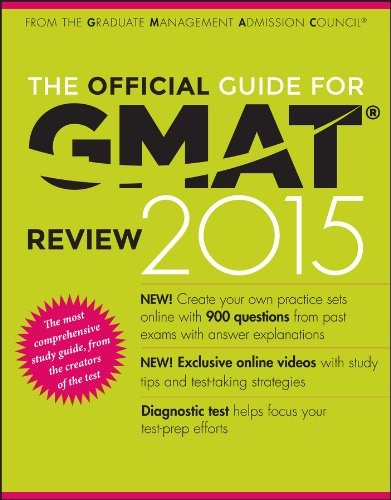 The Official Guide for GMAT Review 2015 with Online Question Bank and Exclusive Video