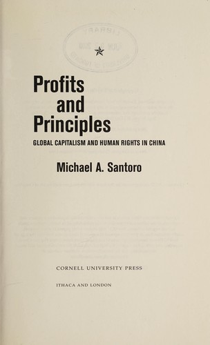 Profits and Principles