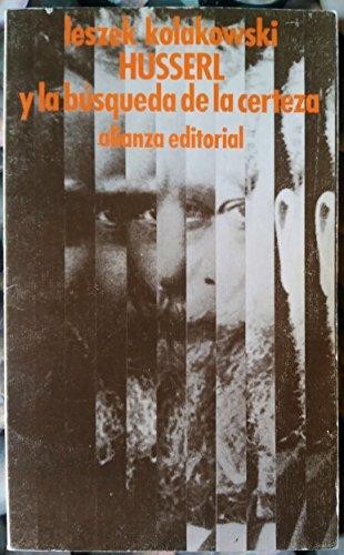 Husserl y la búsqueda de la certeza