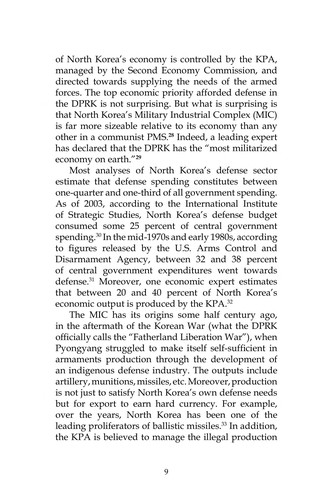 North Korea's military threat