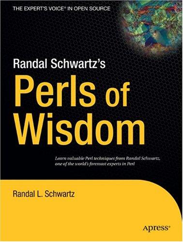 Randal Schwartz's Perls of wisdom