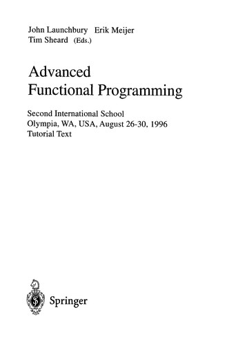 Advanced functional programming