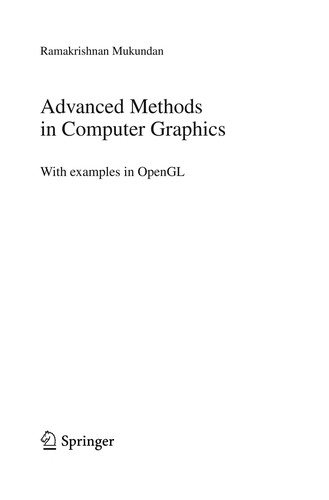 Advanced Methods in Computer Graphics
