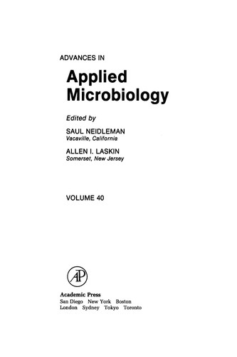 Advances in Applied Microbiology, 40