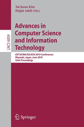 Advances in computer science and information technology