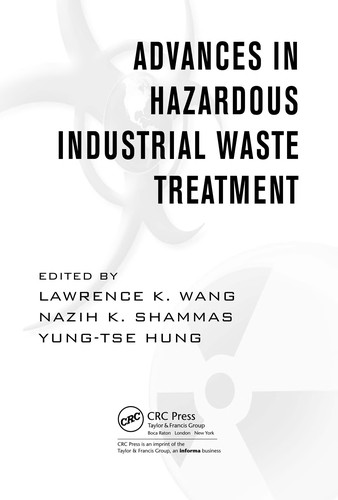 Advances in Hazardous Industrial Waste Treatment