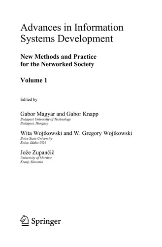 Advances in Information Systems Development