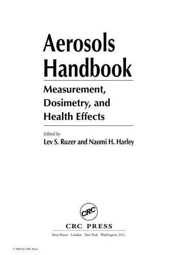 Aerosols handbook