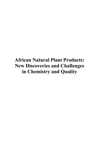 African Natural Plant Products