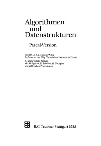 Algorithmen und Datenstrukturen