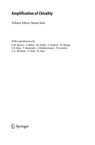 Amplification of chirality