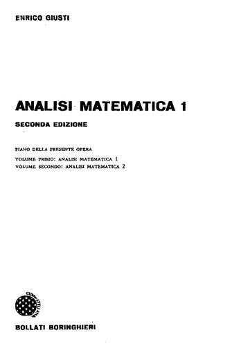 Analisi matematica