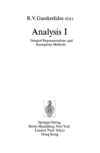 Analysis I