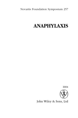 Anaphylaxis