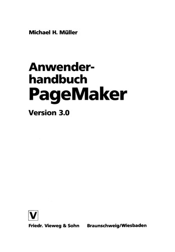 Anwenderhandbuch PageMaker