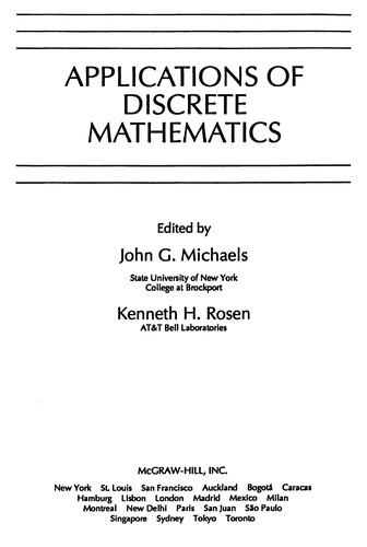 Applications of discrete mathematics