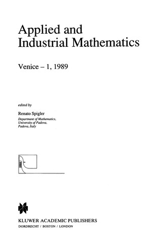 Applied and Industrial Mathematics