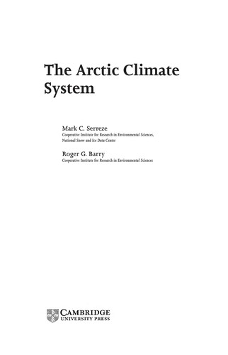 The Arctic Climate System