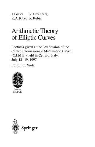 Arithmetic Theory of Elliptic Curves