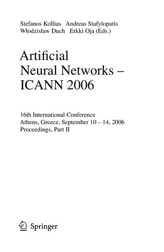 Artificial Neural Networks
