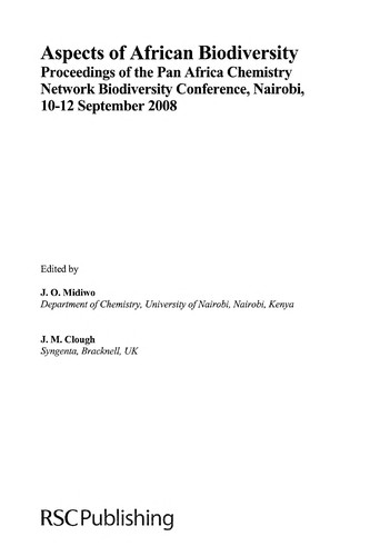 Aspects of African Biodiversity