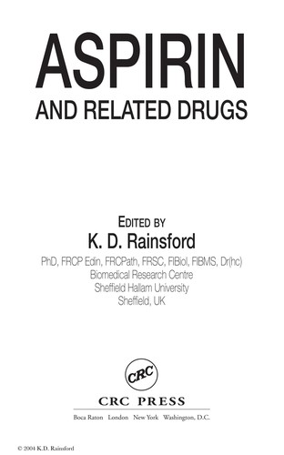 Aspirin and Related Drugs