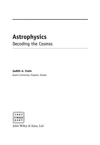 Astrophysics