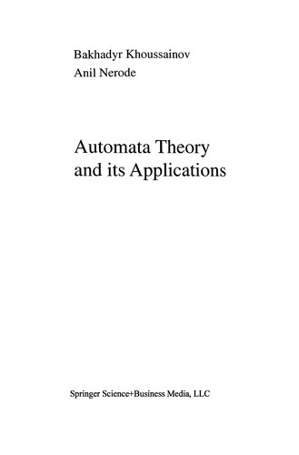 Automata Theory and its Applications