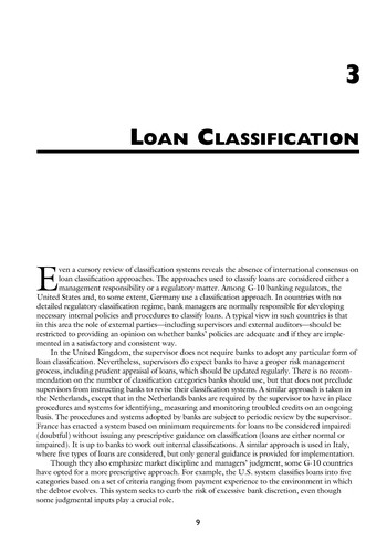 Bank Loan Classification and Provisioning Practices in Selected Developed and Emerging Countries