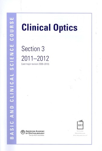 Clinical Optics