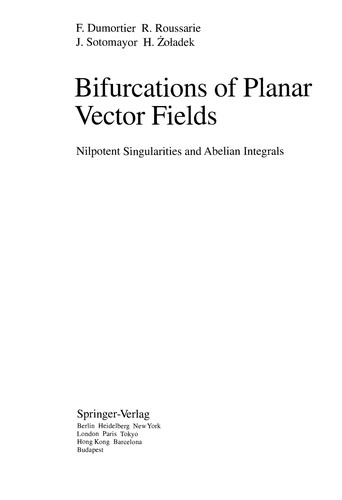 Bifurcations of planar vector fields