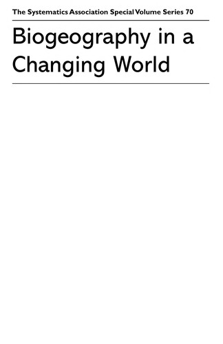 Biogeography in a changing world