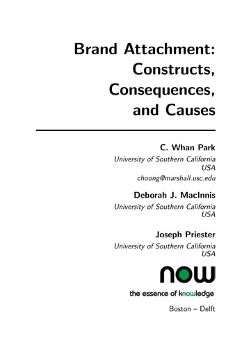 Brand Attachment