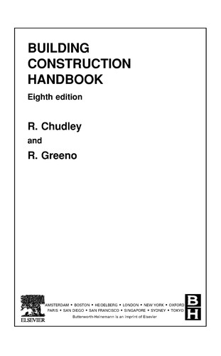 Building Construction Handbook