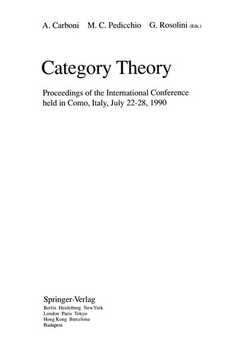 Category Theory