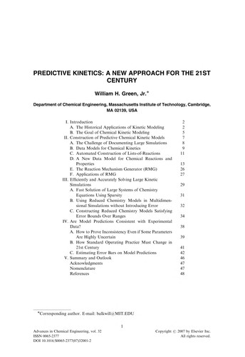 Chemical Engineering Kinetics