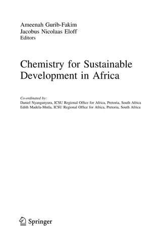 Chemistry for Sustainable Development in Africa