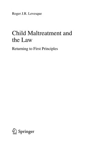 Child maltreatment and the law