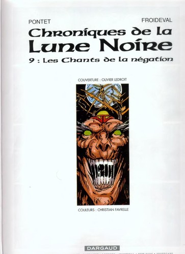 Les chants de la négation