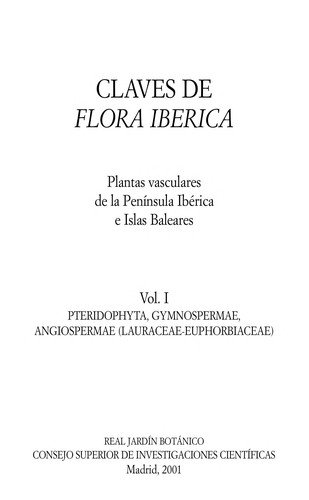 Claves de Flora Iberica