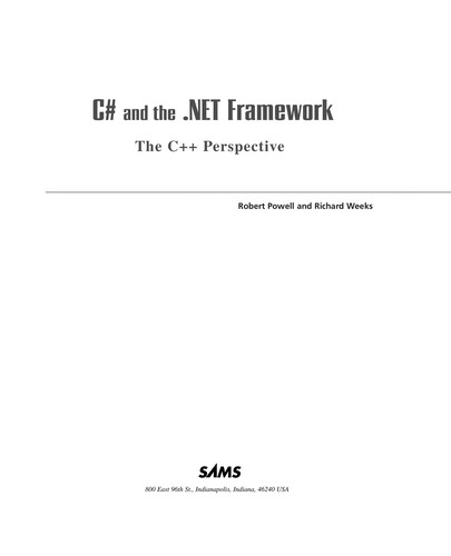 C# and the .NET framework
