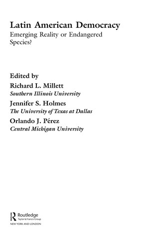 Comparative politics of Latin America