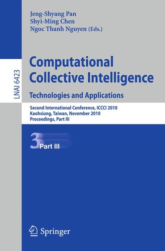 Computational Collective Intelligence: Technologies and Applications