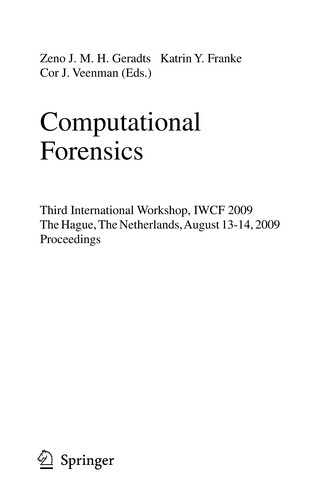 Computational Forensics
