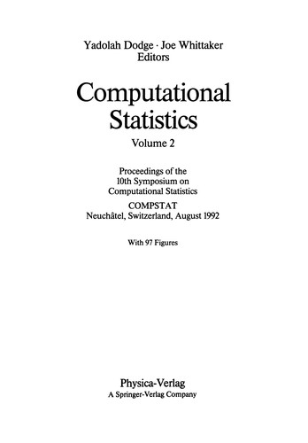 Computational Statistics