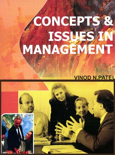 Concepts and issues in management